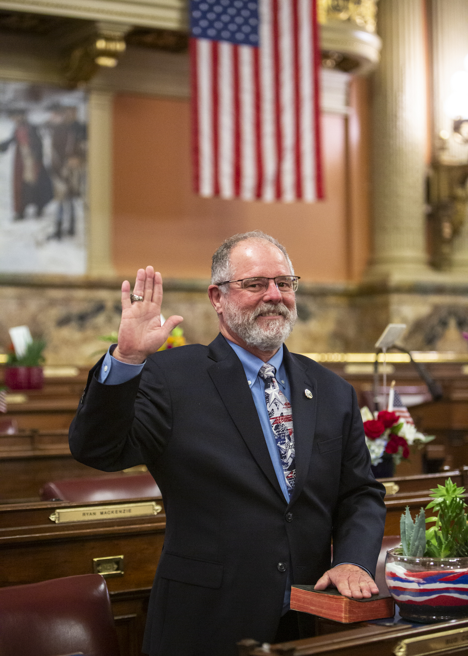 Cook Sworn In to Serve Third Term in House of Representatives 